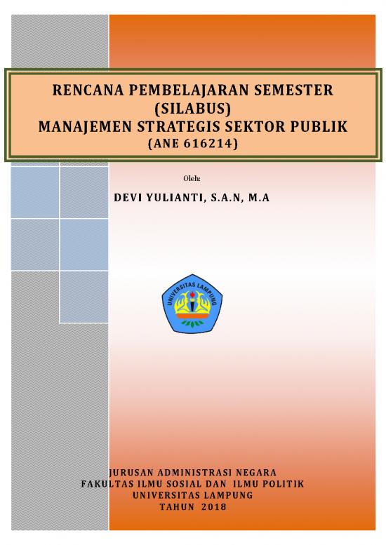 Manajemen Pdf 36128 Manajemen Strategi Sektor Publik 1