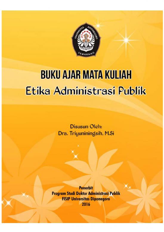 Etika Pdf Buku Ajar Etika