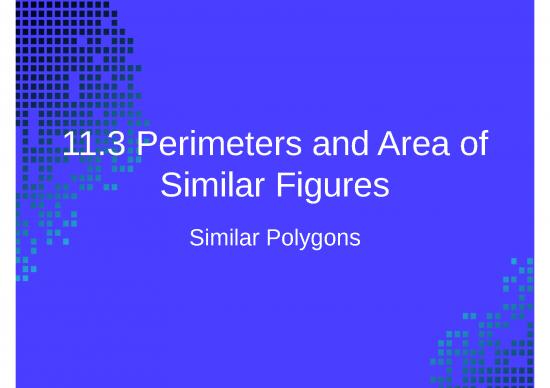 Area Ppt 80016 Perimeters And Areas Of Similar Figures