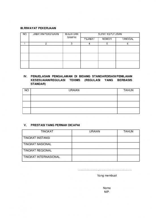 Lampiran File Daftar Riwayat Hidup Id