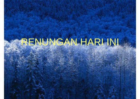 picture Power Point Motivasi - Renungan Hari Ini picture Power Point Motivasi - Renungan Hari Ini