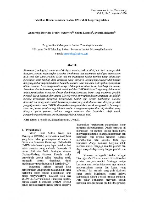 picture Manajemen Pdf 231 | Pelatihan Desain Kemasan Produk Umkm