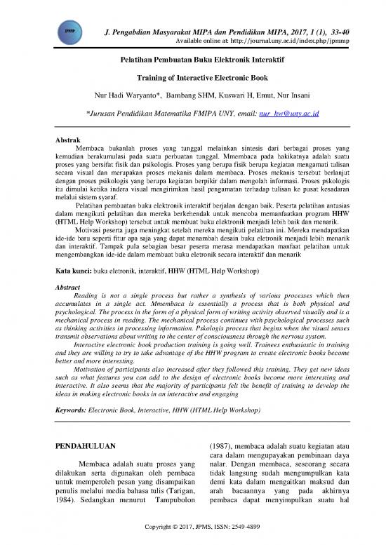 picture Electronic Spread Sheet 286 | Pelatihan Pembuatan Buku Elektronik Interaktif