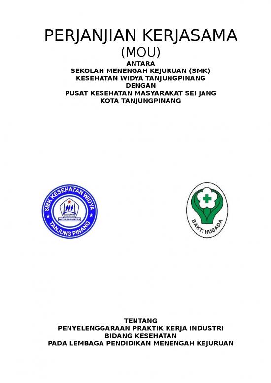 picture Mou Sekolah Dengan Tempat Kerja Praktik