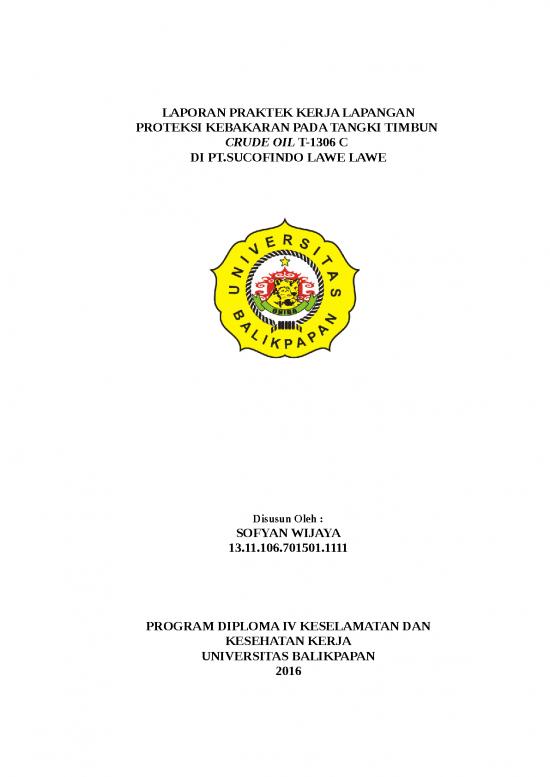 19 File Laporan Kerja Praktek | Kumpulan Referensi