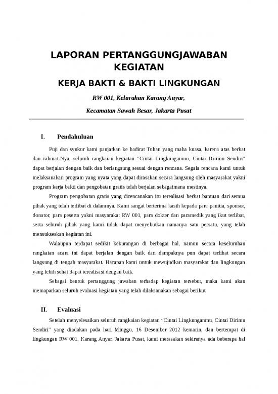 picture Laporan Doc 390 | Laporan Pertanggungjawaban Kegiatan Kerja Bakti Lingkungan picture Laporan Doc 390 | Laporan Pertanggungjawaban Kegiatan Kerja Bakti Lingkungan
