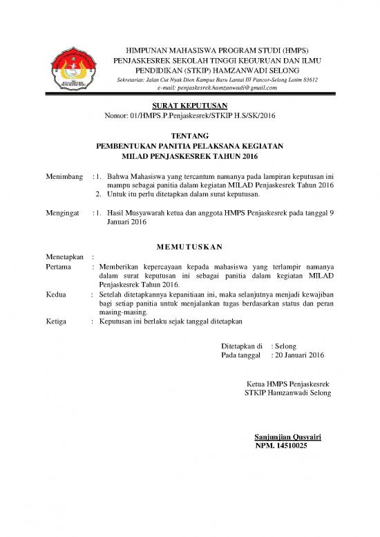 picture1_Materi Himpunan Pdf 392 | Laporan Pertanggungjawaban Kegiatan Mahasiswa