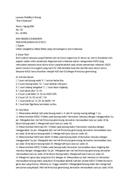 picture Laporan Doc 406 | Laporan Praktikum Biologi Enzim Katalase