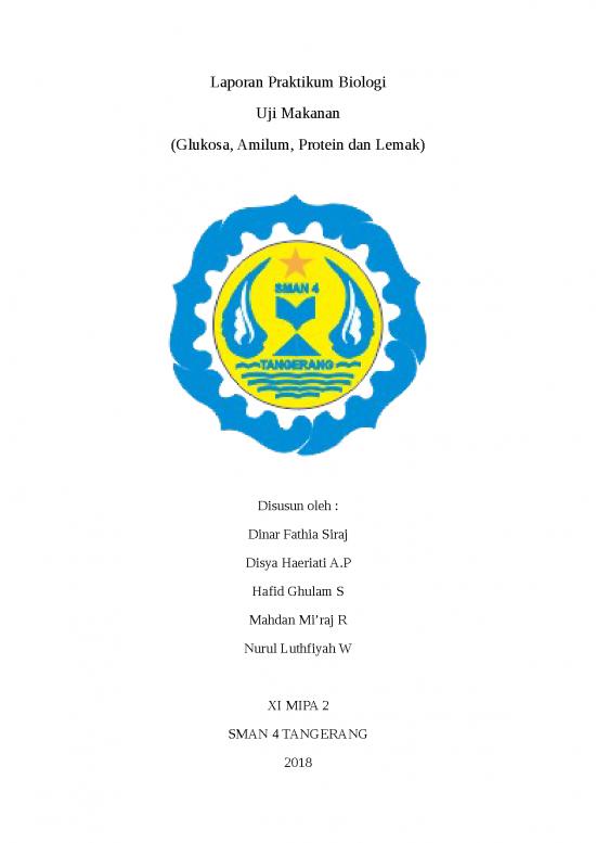 picture Laporan Doc 407 | Laporan Praktikum Biologi Glukosa Amilum Protein Dan Lemak
