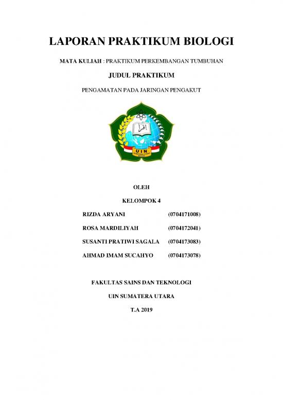 picture Laporan Pdf 413 | Laporan Praktikum Biologi Pengamatan Pada Jaringan Pengakut