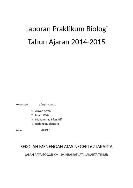 picture Laporan Doc 416 | Laporan Praktikum Biologi Pertumbuhan Tanaman Cabai