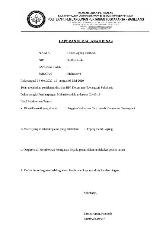 picture Laporan Doc 440 | Laporan Perjalanan Dinas Ke Bpp Kecamatan picture Laporan Doc 440 | Laporan Perjalanan Dinas Ke Bpp Kecamatan