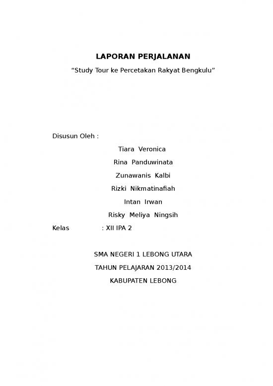 picture Laporan Doc 455 | Laporan Perjalanan Study Tour Ke Percetakan Rakyat Bengkulu picture Laporan Doc 455 | Laporan Perjalanan Study Tour Ke Percetakan Rakyat Bengkulu