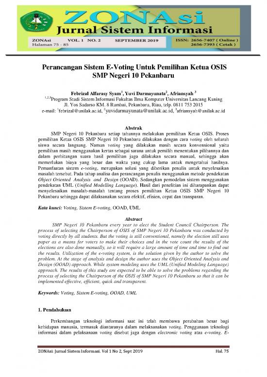 Thermal Analysis Pdf 463 | Perancangan Sistem Evoting Pemilihan Ketua Osis