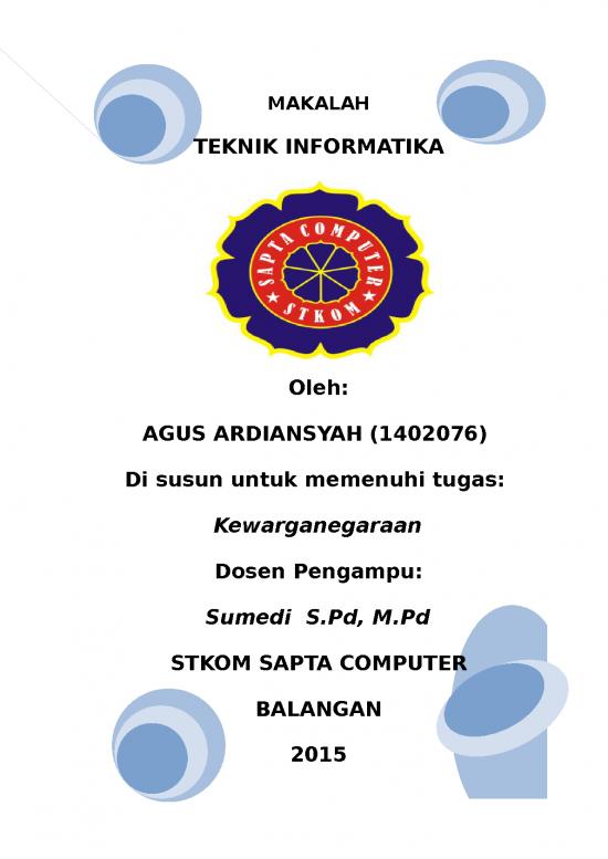 picture Makalah Karya Ilmiah Tentang Informatika 660 | Makalah Kewarganegaraan Integrasi Nasional