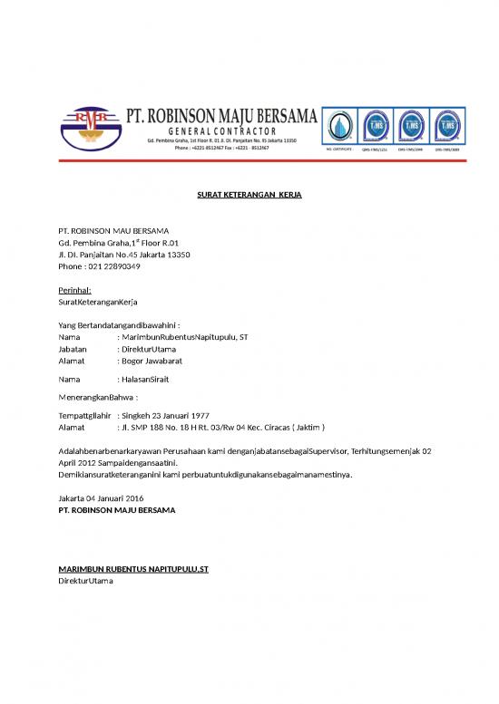 picture Surat Keterangan Kerja 5