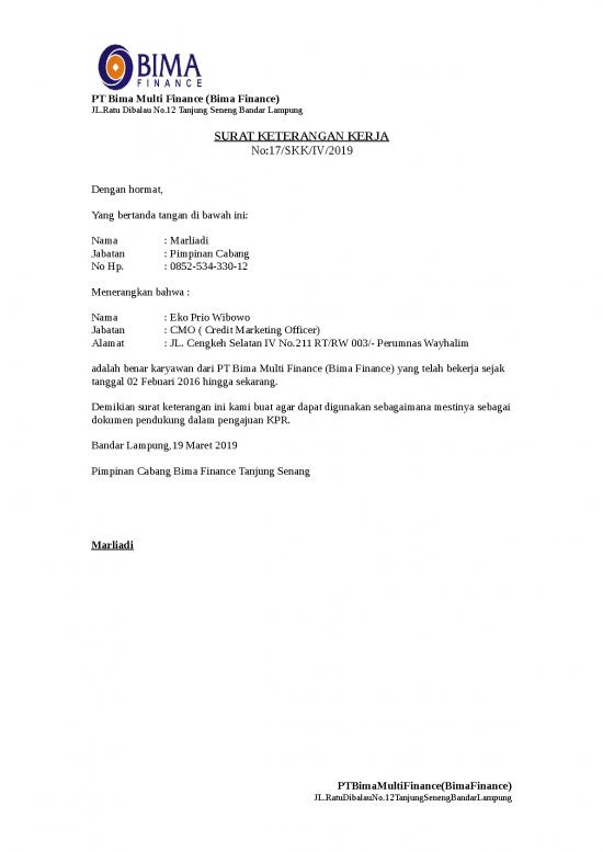 picture Finance Presentation Templates 840 | Surat Keterangan Kerja 13