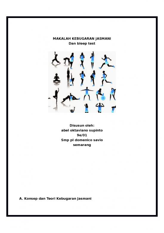 picture Makalah Tentang Kebugaran Jasmani 954 | Makalah Kebugaran Jasmani Dan Bleep Test