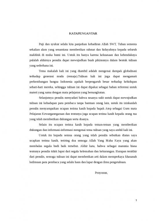 picture Makalah Globalisasi Pada Generasi Muda