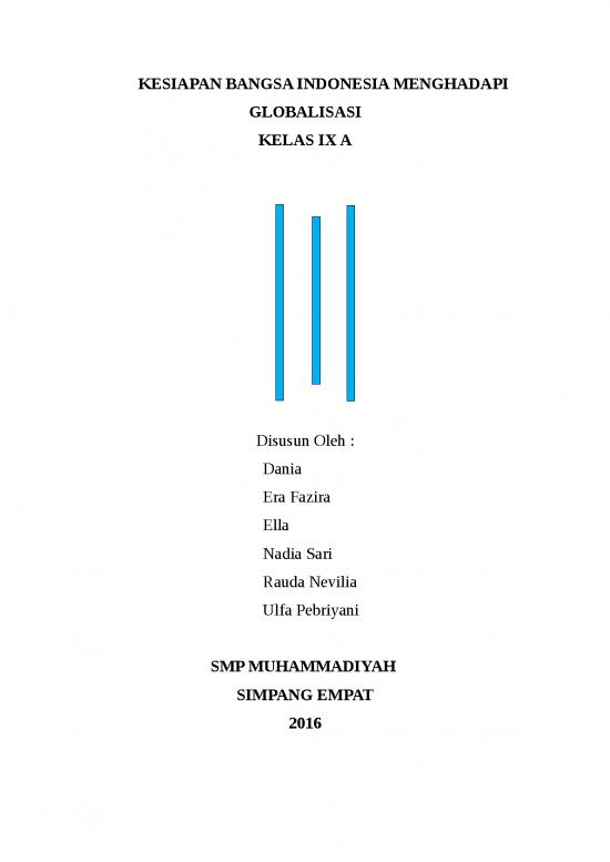 picture Makalah Kesiapan Bangsa Indonesia Menghadapi Globalisasi