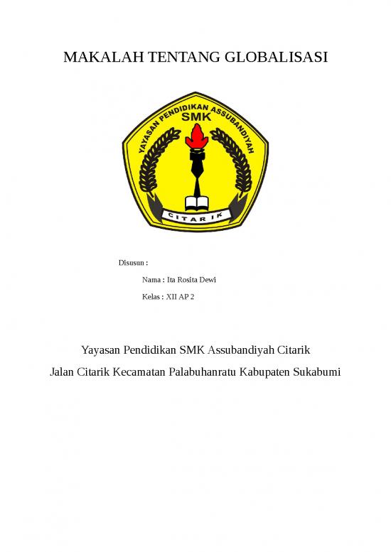 picture1_Makalah Tentang Globalisasi