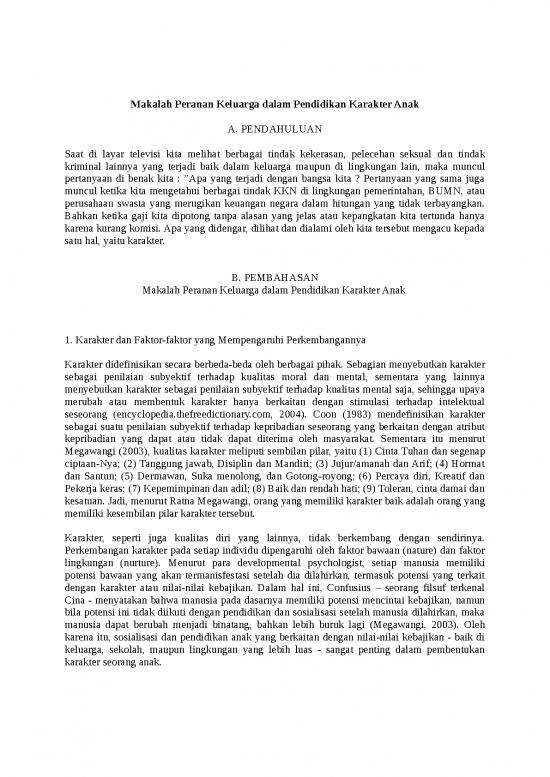 picture Contoh Pembahasan Makalah 1137 | Makalah Peranan Keluarga Dalam Pendidikan Karakter Anak