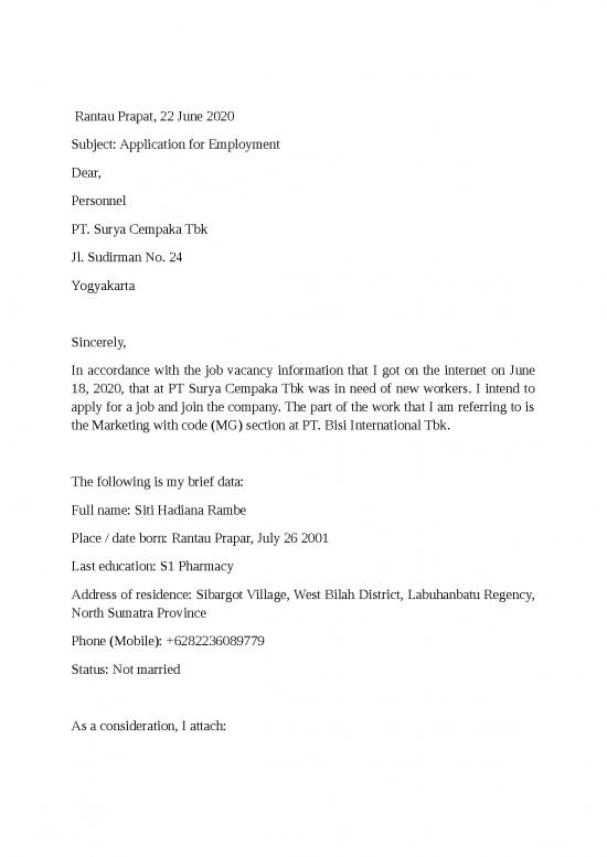 picture Certificate Word Format 1151 | Surat Lamaran Kerja Bahasa Inggris Marketing