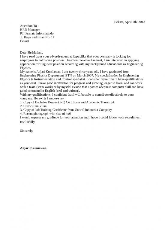 picture1_Ms Word Advertisement Template 1158 | Surat Lamaran Pekerjaan Bahasa Ingris Engineering Physics