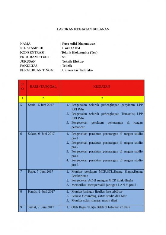 picture Laporan Doc 1283 | Laporan Kegiatan Bulanan Mahasiswa