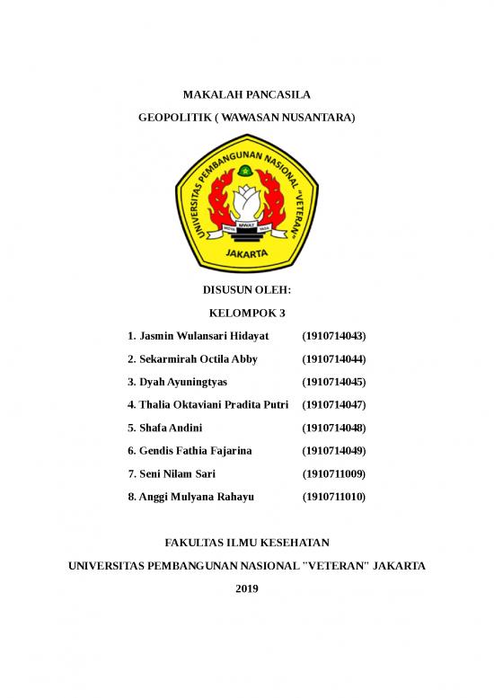 picture Makalah Geopolitik Wawasan Nusantara