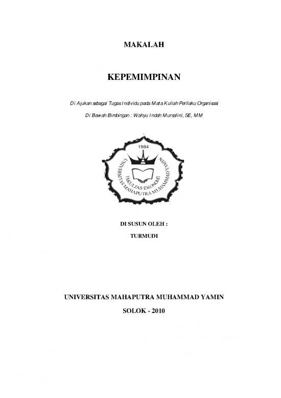 picture Makalah Pdf 1388 | Makalah Kepemimpinan picture Makalah Pdf 1388 | Makalah Kepemimpinan