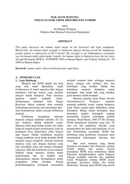 picture Makalah Hak Asasi Manusia Dari Aspek Historis Dan Yuridis