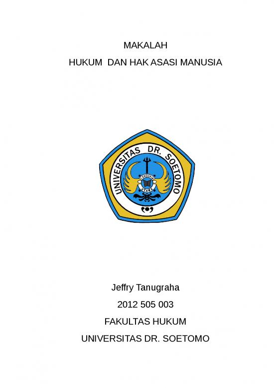 picture Makalah Hukum Dan Hak Asasi Manusia
