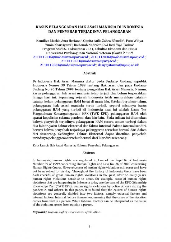 picture Ekonomi Pdf 1420 | Makalah Kasus Pelanggaran Hak Asasi Manusia Di Indonesia