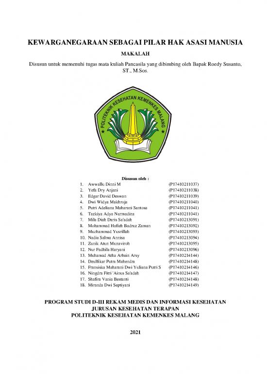 picture Makalah Pdf 1421 | Makalah Kewarganegaraan Sebagai Pilar Hak Asasi Manusia