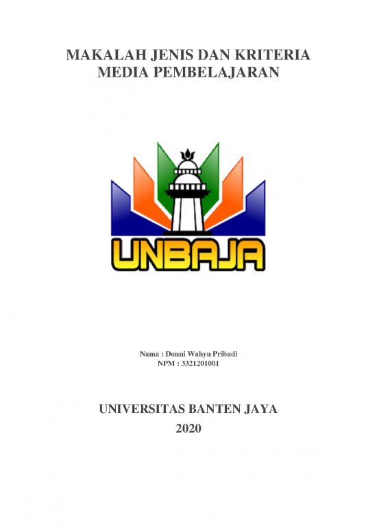 picture Makalah Pdf 1425 | Makalah Jenis Dan Karakteristik Media Pembelajaran 2