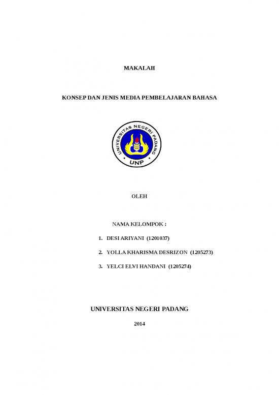 picture Presentasi Usaha 1430 | Makalah Konsep Dan Jenis Media Pembelajaran Bahasa