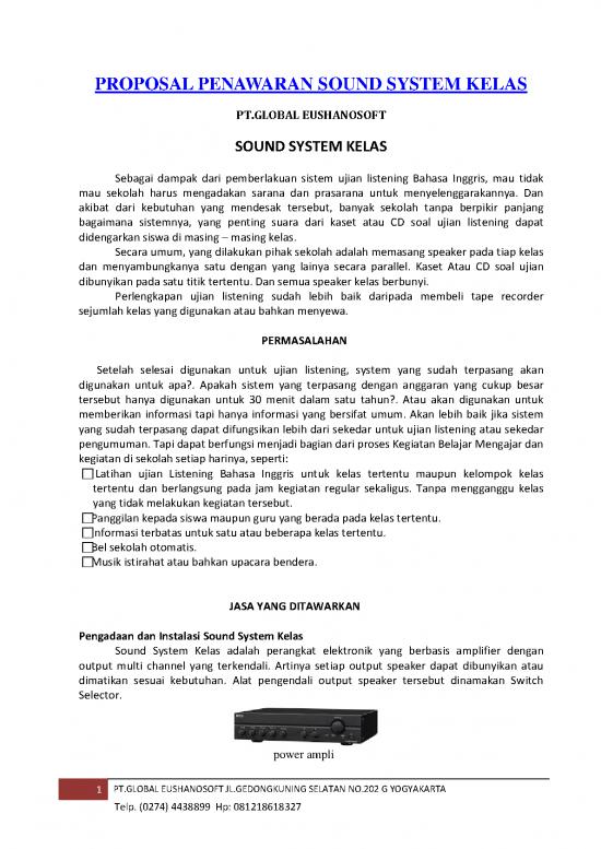 picture Bahasa Inggris Pdf 1512 | Proposal Penawaran Sound System Kelas