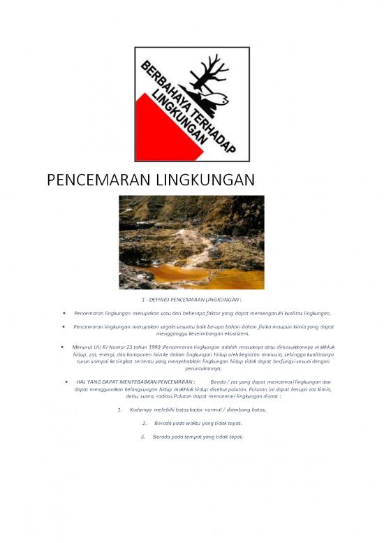 picture Kimia Lingkungan Pdf 1523 | Makalah Pencemaran Lingkungan 6