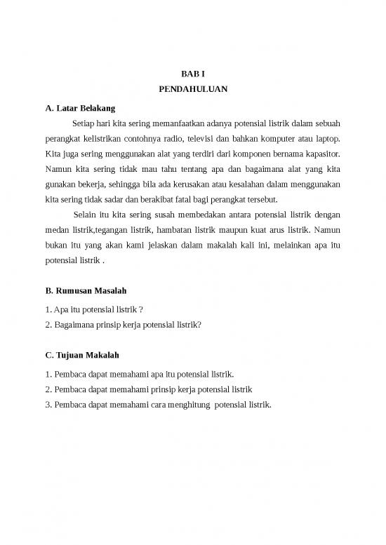 picture Makalah Potensial Listrik