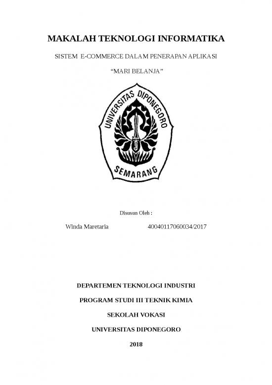 picture Makalah Karya Ilmiah Tentang Informatika 1612 | Makalah Sistem  Ecommerce Dalam Penerapan Aplikasi