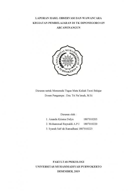 picture Pembelajaran Pdf 1638 | Laporan Hasil Observasi Dan Wawancara Kegiatan Pembelajaran Di Tk Diponegoro picture Pembelajaran Pdf 1638 | Laporan Hasil Observasi Dan Wawancara Kegiatan Pembelajaran Di Tk Diponegoro