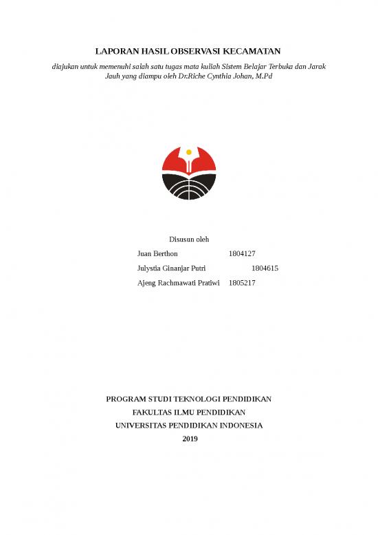 picture Laporan Doc 1646 | Laporan Hasil Observasi Kecamatan