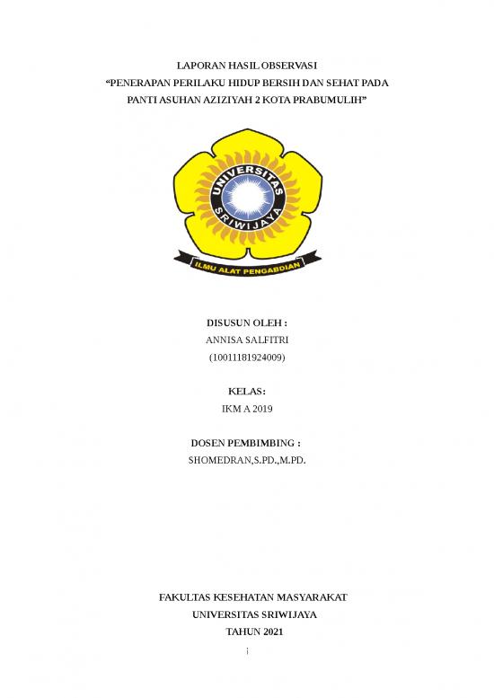 picture Laporan Doc 1653 | Laporan Hasil Observasi Perilaku Hidup Bersih