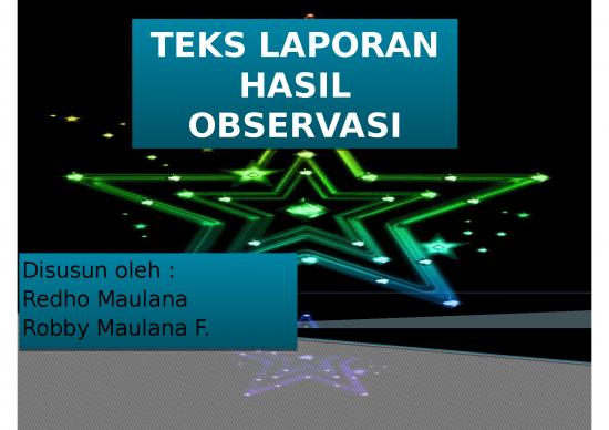 picture Laporan Ppt 1660 | Powr Point Teks Laporan Hasil Observasi