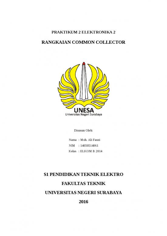 picture1_Laporan Doc 1696 | Laporan Percobaan Rangkaian Common Collector