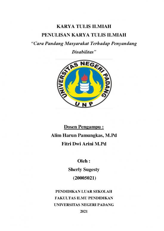 picture Contoh Artikel Ilmiah Pdf 1728 | Karya Tulis Ilmiah Cara Pandang Masyarakat Terhadap Penyandang Disabilitas