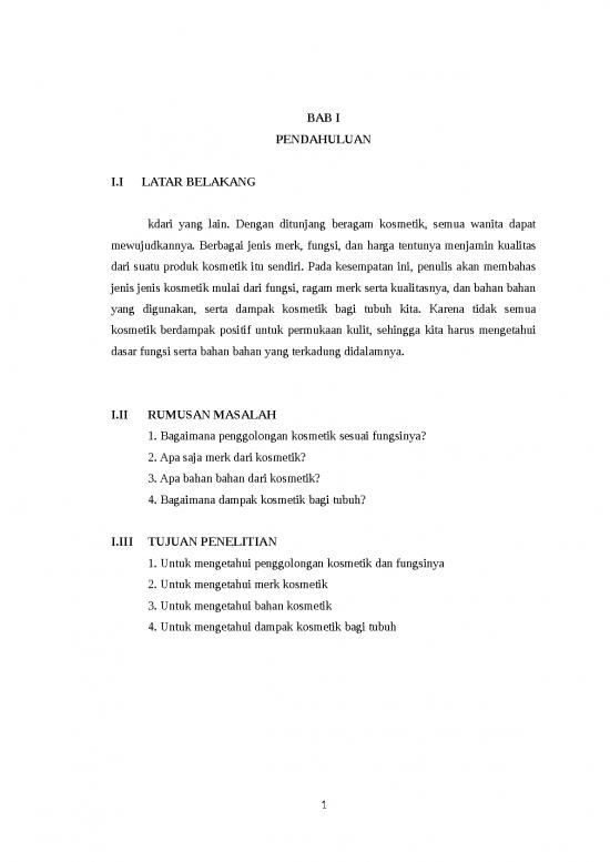 picture1_Tujuan Penelitian Adalah 1732 | Laporan Karya Ilmiah Penggolongan Kosmetik
