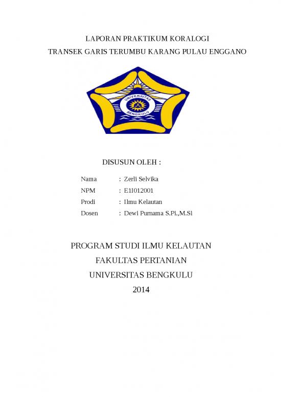 picture Laporan Doc 1835 | Laporan Praktikum Koralogi Transek Garis Terumbu Karang Pulau Enggano