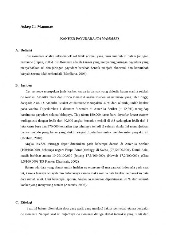 picture1_Askep Kanker Payudara Ca Mammae